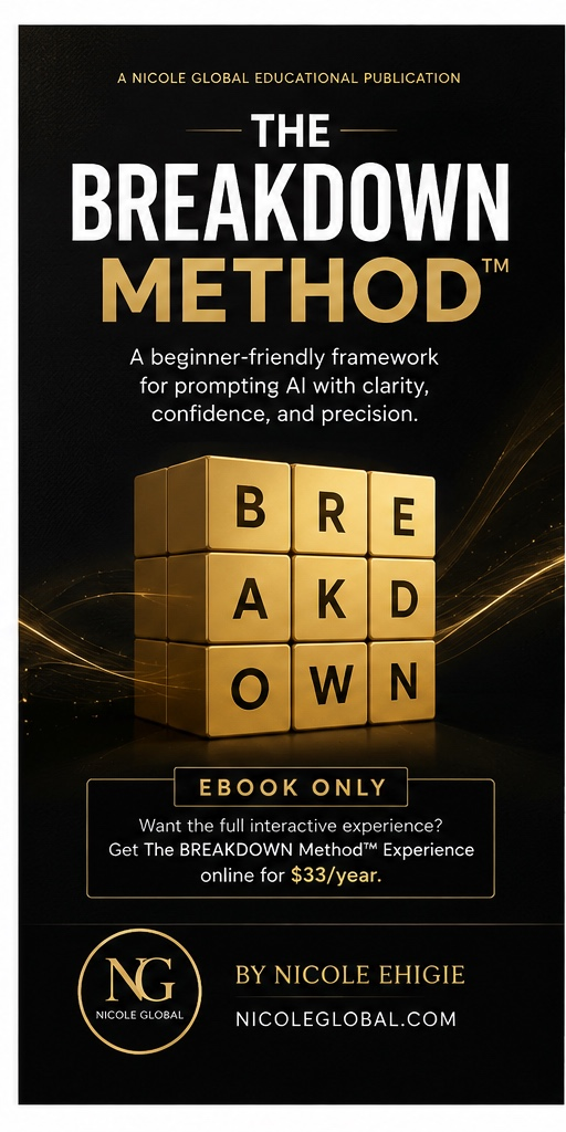 The BREAKDOWN Method™ eBook cover